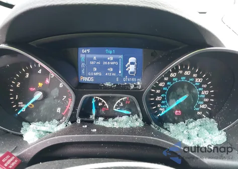 2013 Ford Escape Se from USA, damaged, VIN 1FMCU0GX0DUC30622